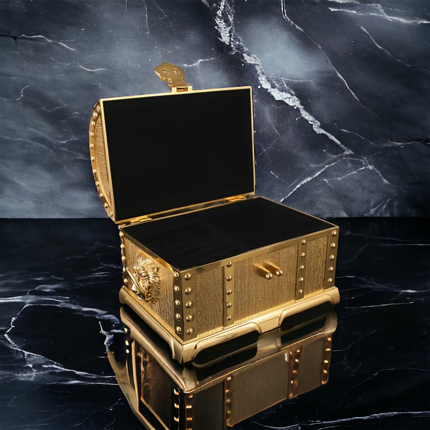 SUPERLUXE GOLD JEWELLERY BOX