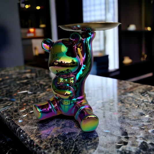 SUPERLUXE BEAR KEY HOLDER